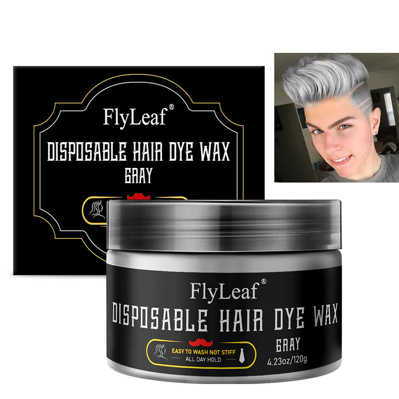 DISPOSABLE HAIR DYE WAX (GRAY)