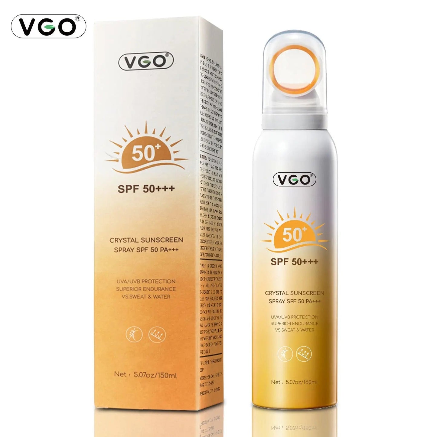 VGO Crystal Sunscreen Spray SPF 50 PA+++ VGObeauty