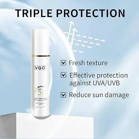 VGO Clear Face Sunscreen SPF 50 VGObeauty