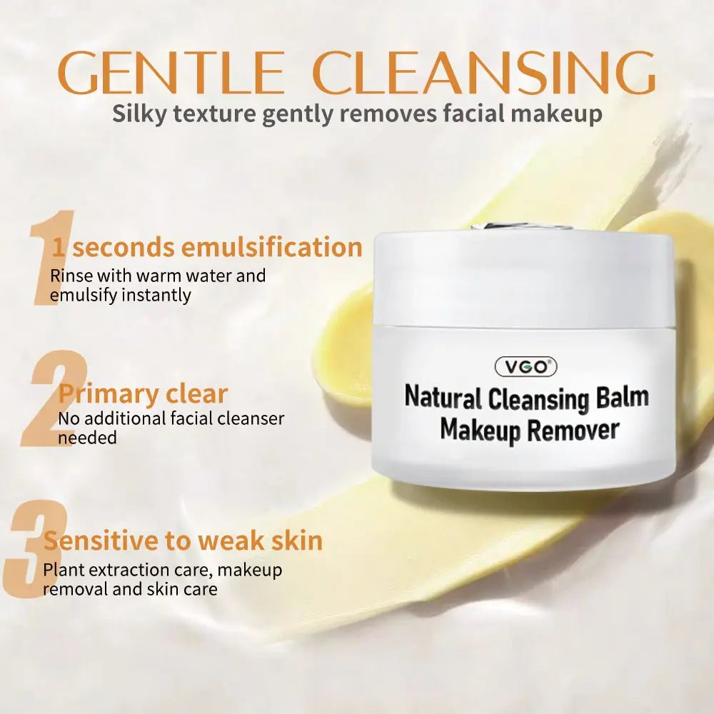 Natural Cleansing Balm Makeup Remover - VGObeauty